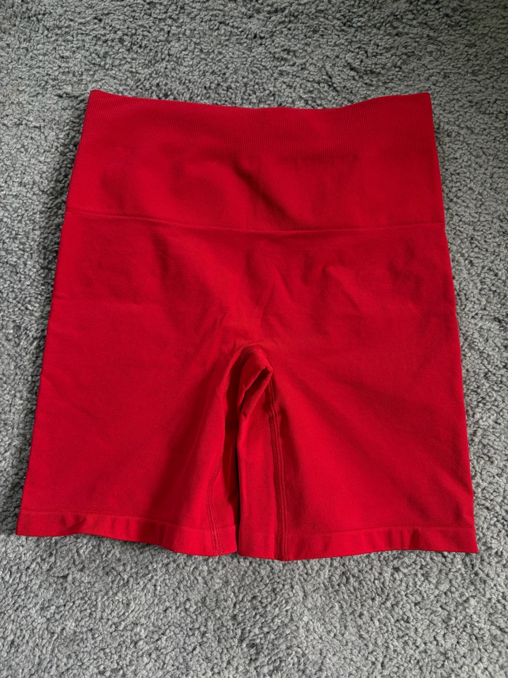 Red YITTY shorts